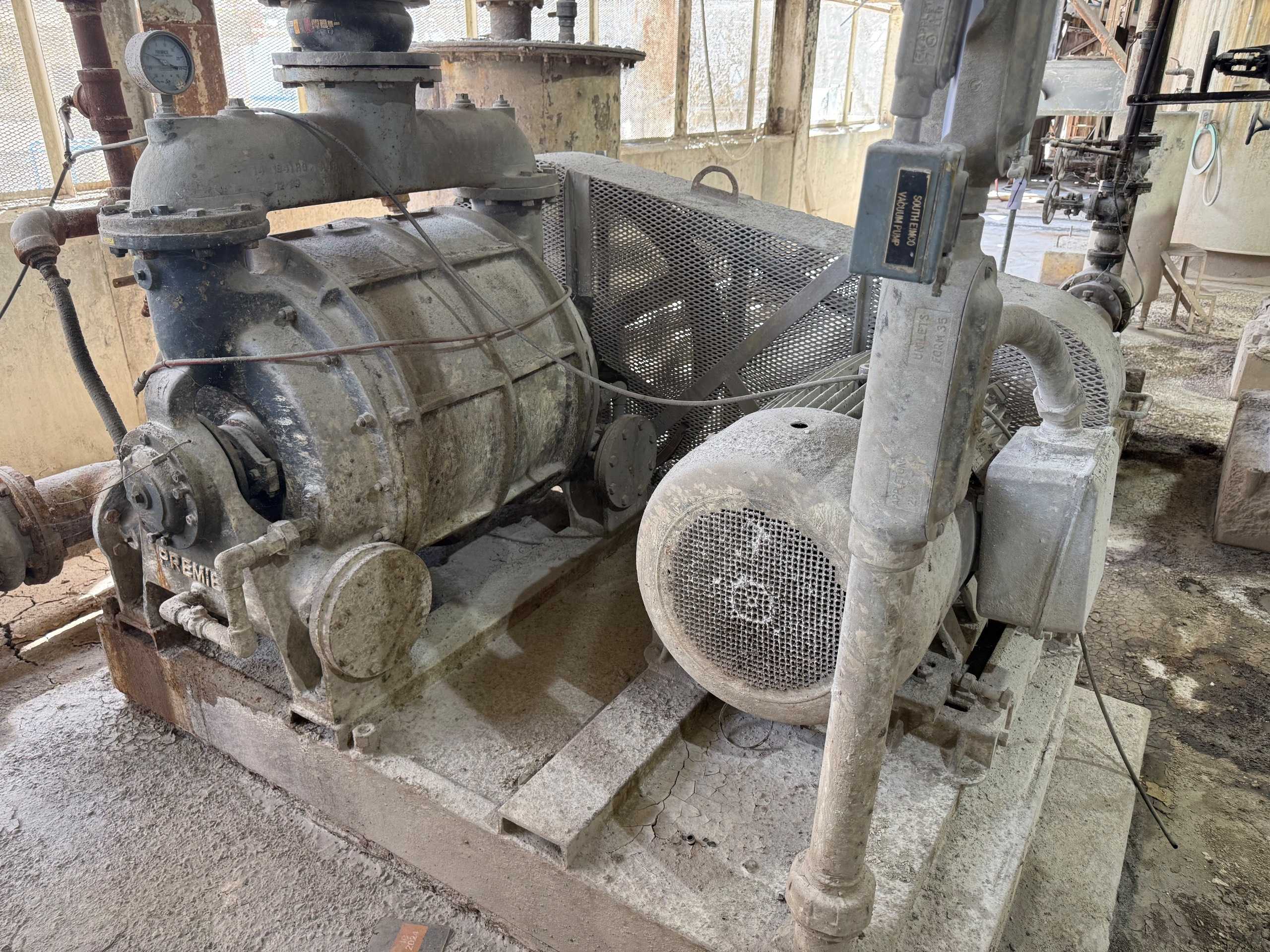 NASH CL2002 PUMP & 150 HP MOTOR ASSEMBLY - PUMP & MOTOR ASSEMBLY