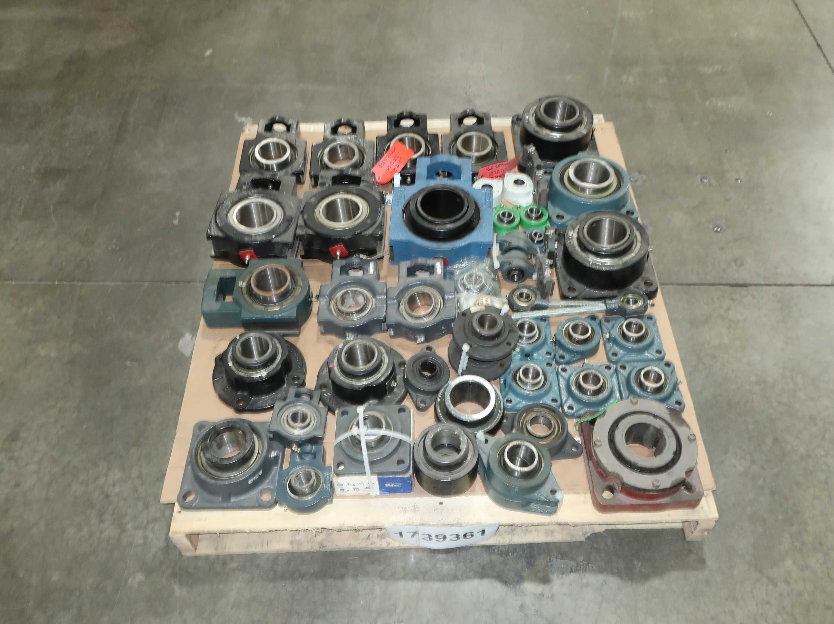 SKU 1739361 - PALLET OF ASSORTED MOUNTED BEARINGS - BEARINGS