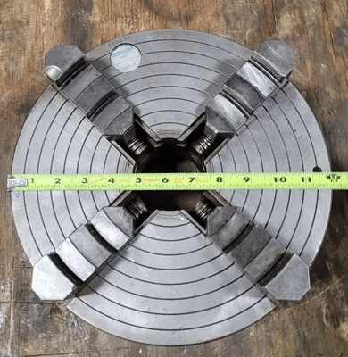 PRATT BURNERD S642D6 12” – 4 JAW D1-6 LATHE CHUCK - MACHINE TOOLING