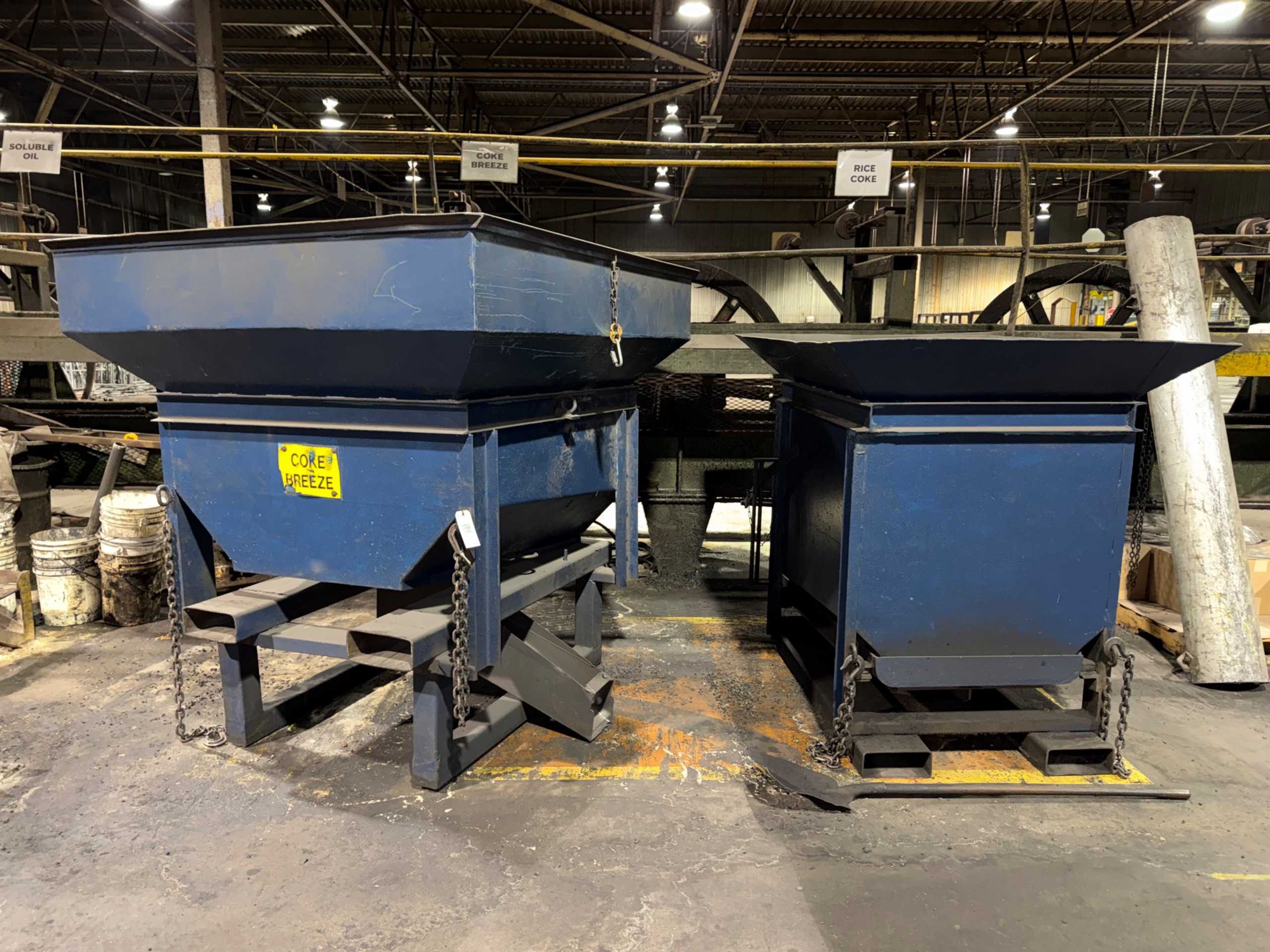 BULK QTY OF HOPPERS - STORAGE & HANDLING EQUIPMENT