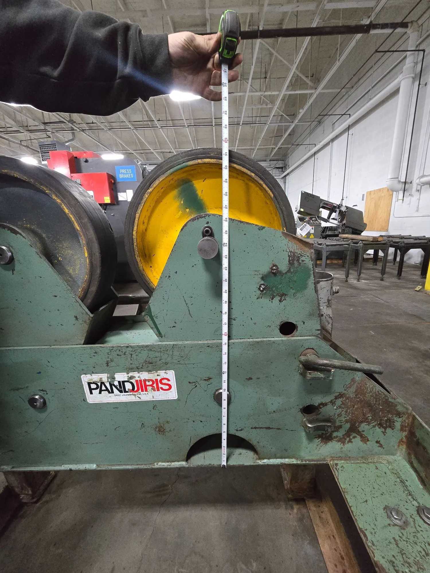 PANDJIRIS MM-15/5-T TURNING ROLLS, 30K LB TURNING, 10K LB LOAD, 4-144IN PIPE DIA, 1HP - TURNING ROLLS