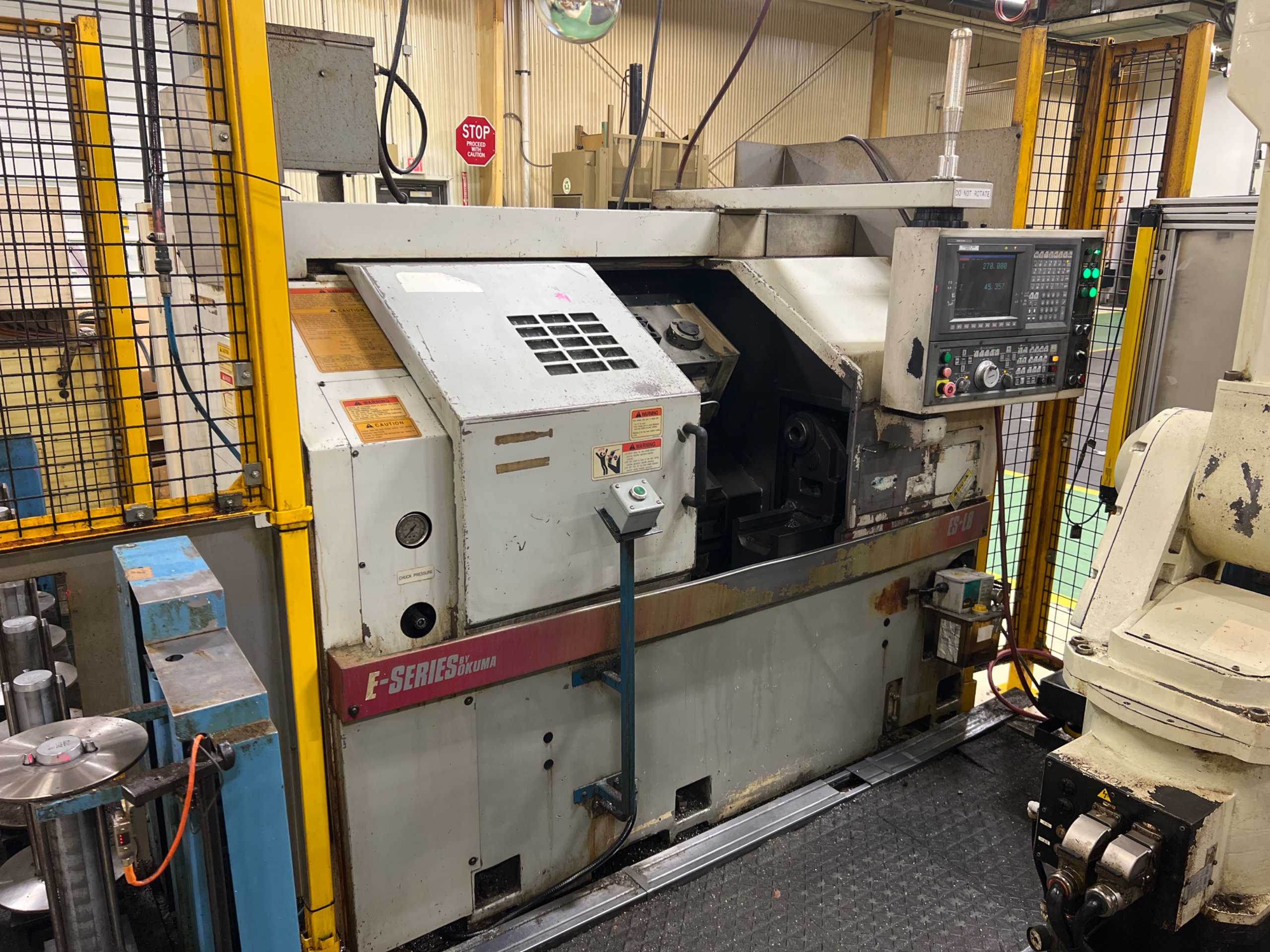 OKUMA ES-L8 CNC LATHE - CNC LATHES