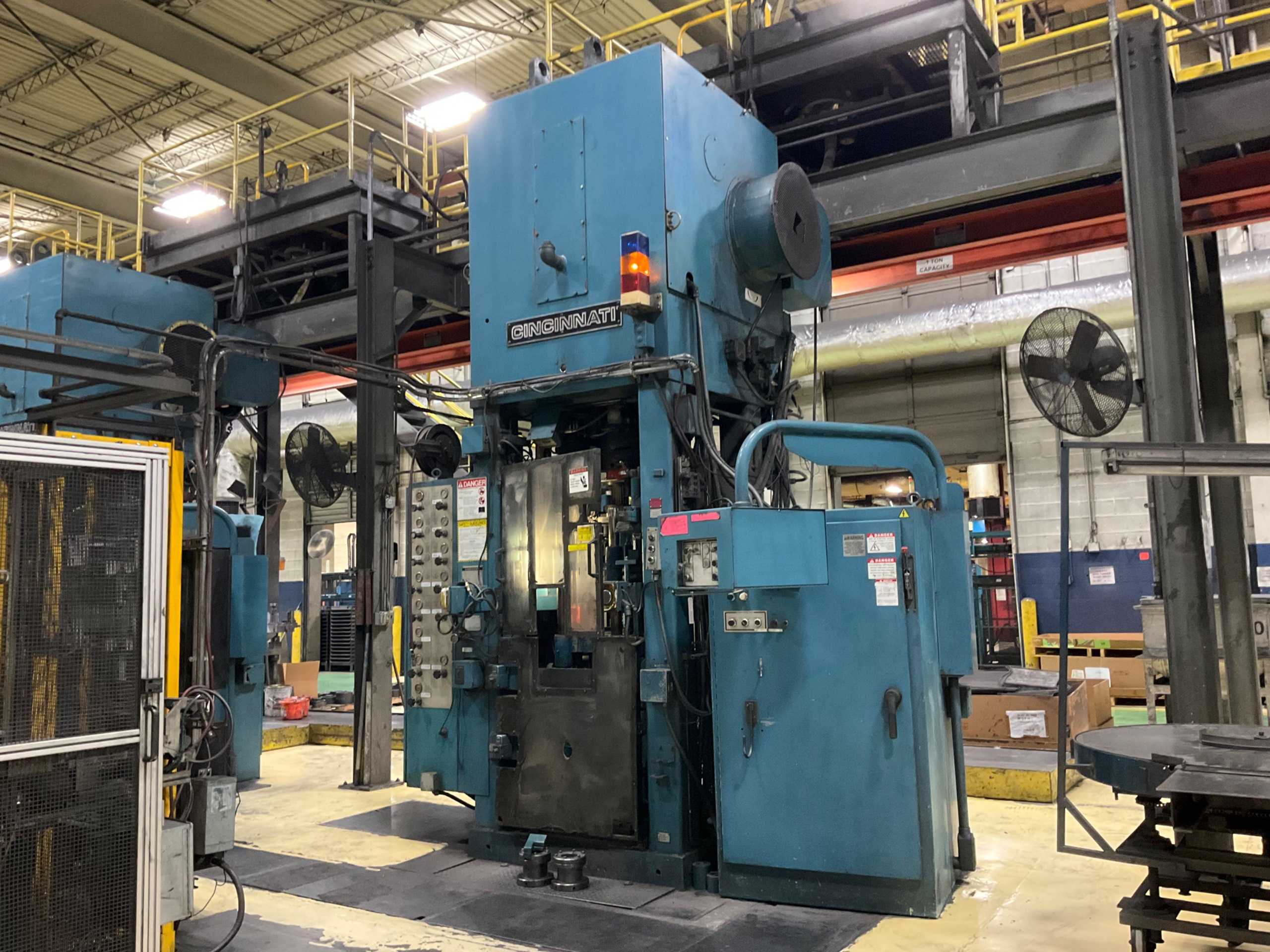 CINCINNATI 110-DC-6 110 TON COMPACTING MECHANICAL PRESS - MECHANICAL PRESSES