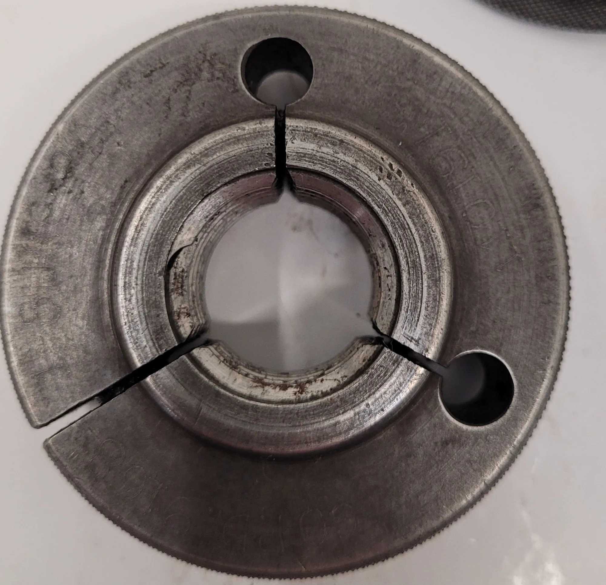 BESLY THREAD RING GAUGES – VARIOUS SIZES – SET OF 3 - MACHINE TOOLING
