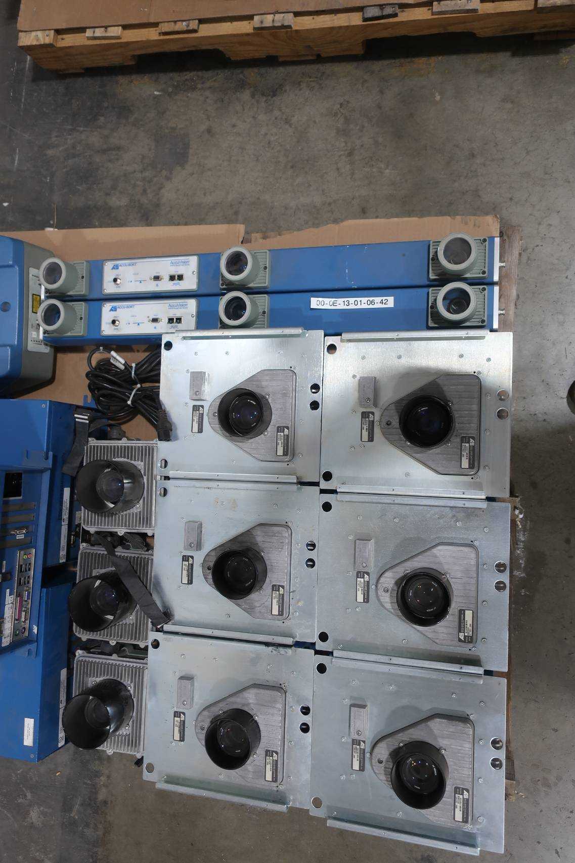 SKU 1737892 - 2 PALLETS OF ASSORTED ACCU-SORT EQUIPMENT 06-AV4000-001, AV6010, 1000065956,  AV4000 - ELECTRICAL EQUIPMENT