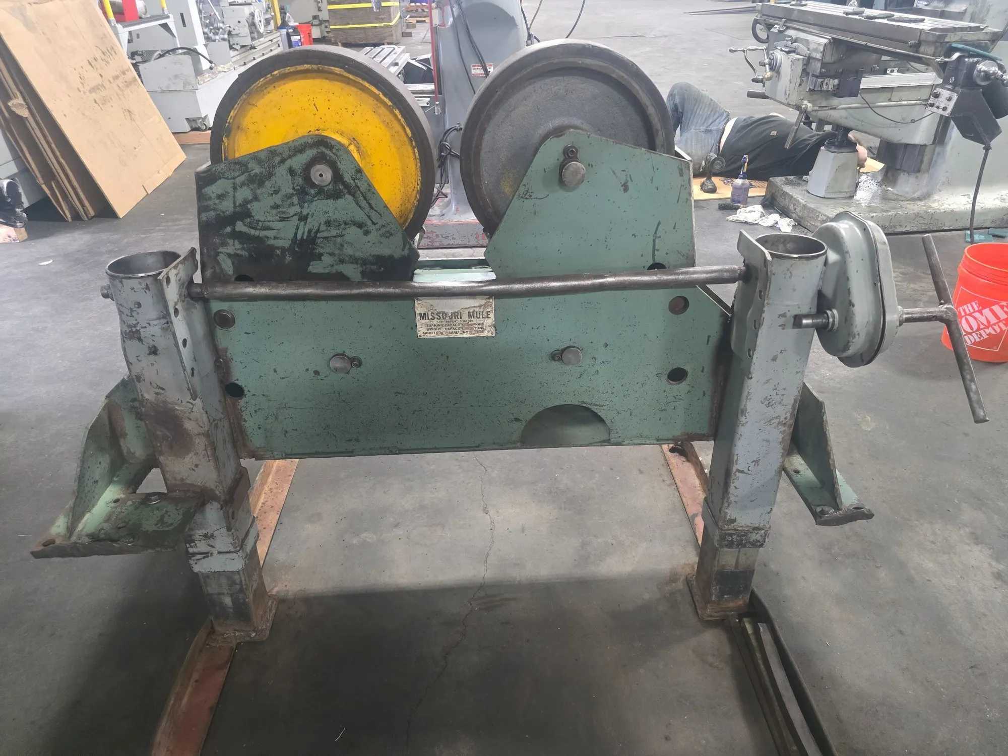 PANDJIRIS MM-15/5-T TURNING ROLLS, 30K LB TURNING, 10K LB LOAD, 4-144IN PIPE DIA, 1HP - TURNING ROLLS