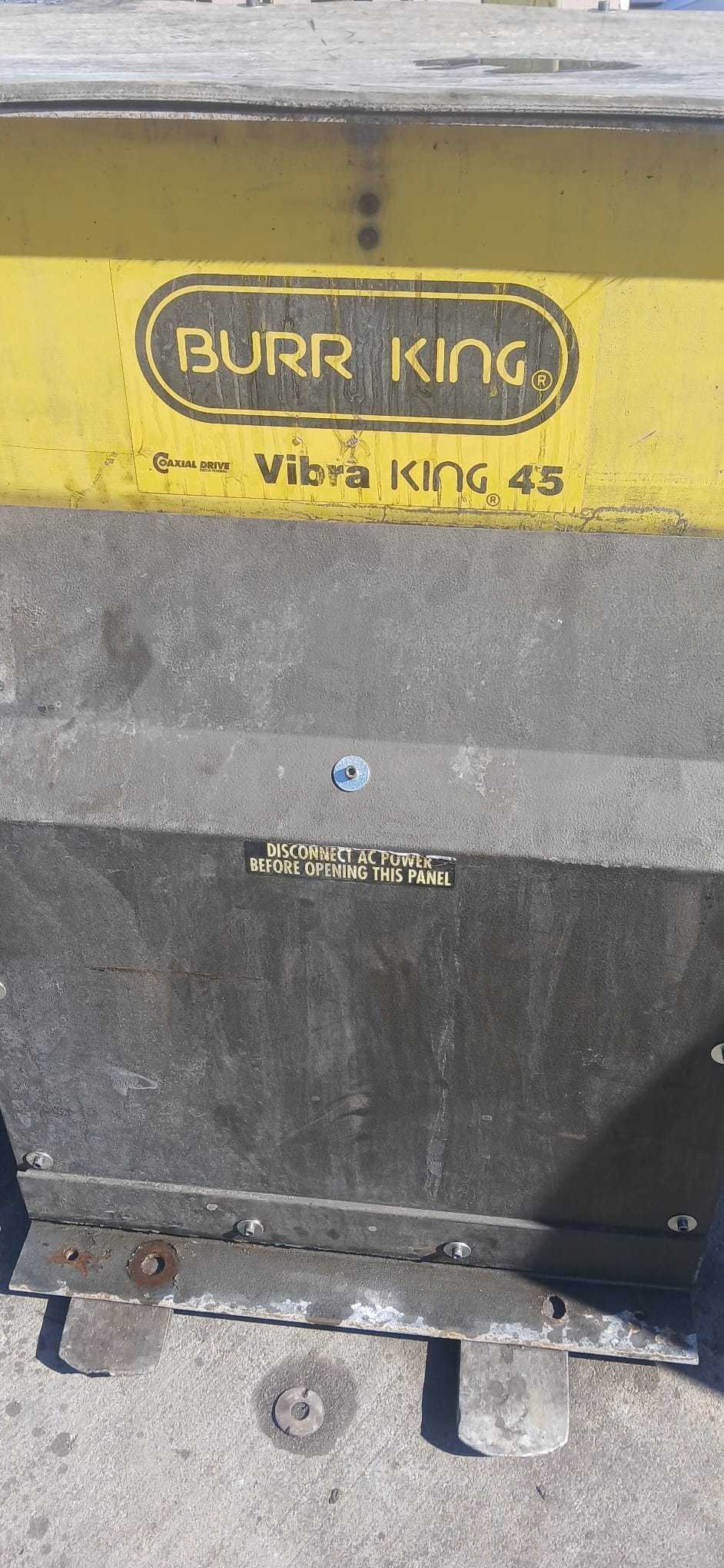 BURR KING VIBRA KING 45 VIBRATORY FINISHING MACHINE - VIBRATORY FINISHING MACHINE