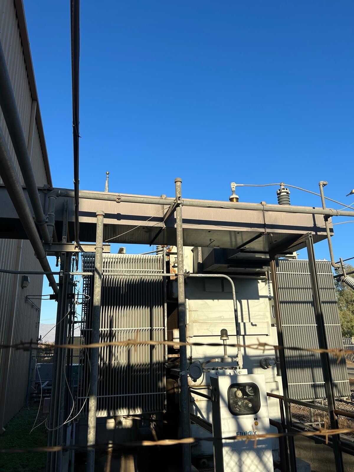 CABLES OUTSIDE THE MAIN ELECTRICAL ROOM ON THE GROUND FLOOR - ELECTRICAL WIRE