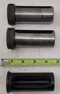 ROTARY TOOL HOLDER BUSHING SET OF 3 - VARIOUS SIZES (1 - 1/2, 2 – 3/4) - MACHINE TOOLING