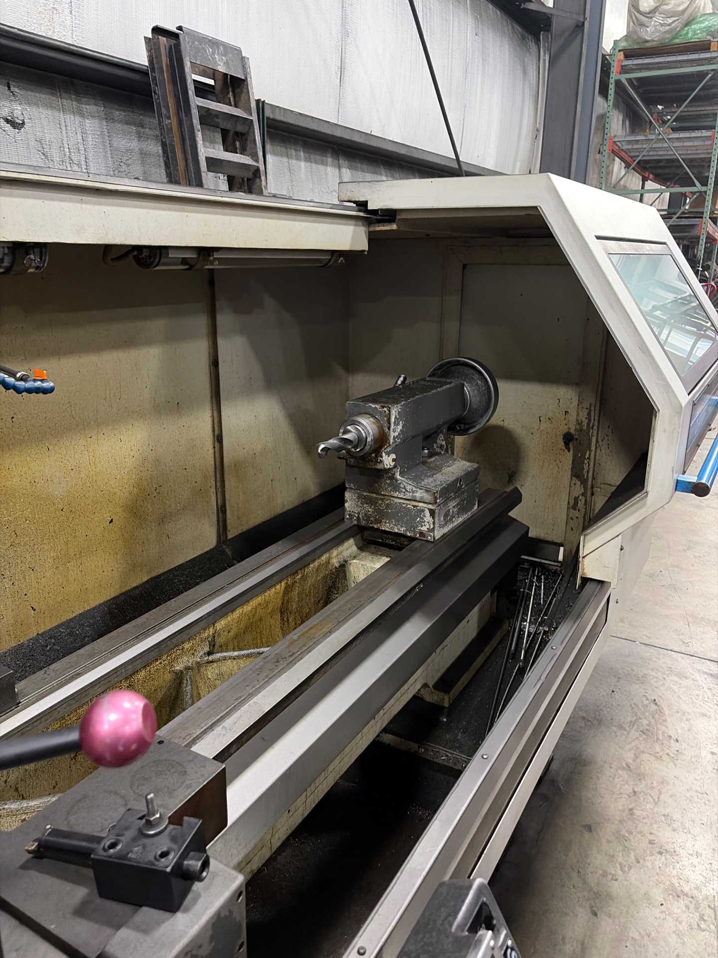 1998 CLAUSING ELECTRONIC MASTIFF CNC LATHE - 15 HP, 1800 RPM, 21.8'' CAPACITY - CNC LATHES