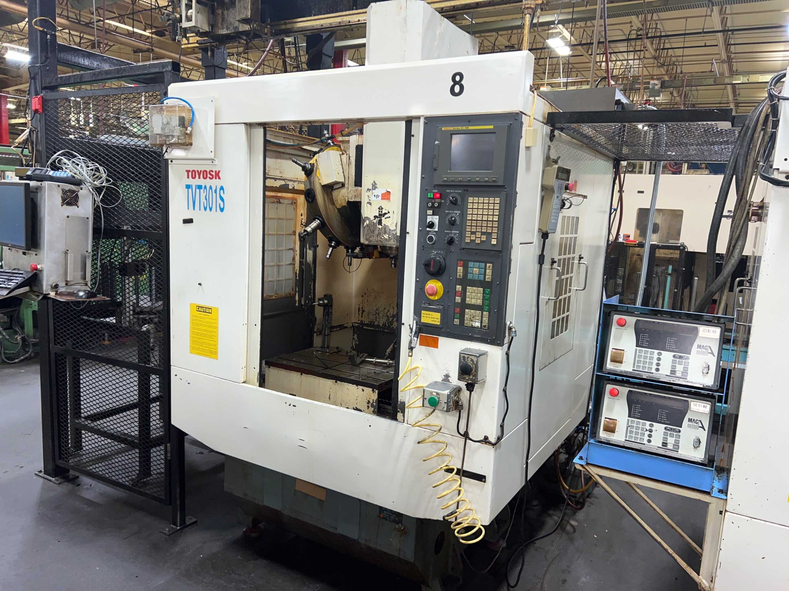 2003 TOYOSK TVT301S VERTICAL MACHINING CENTER - VERTICAL MACHINING CENTERS