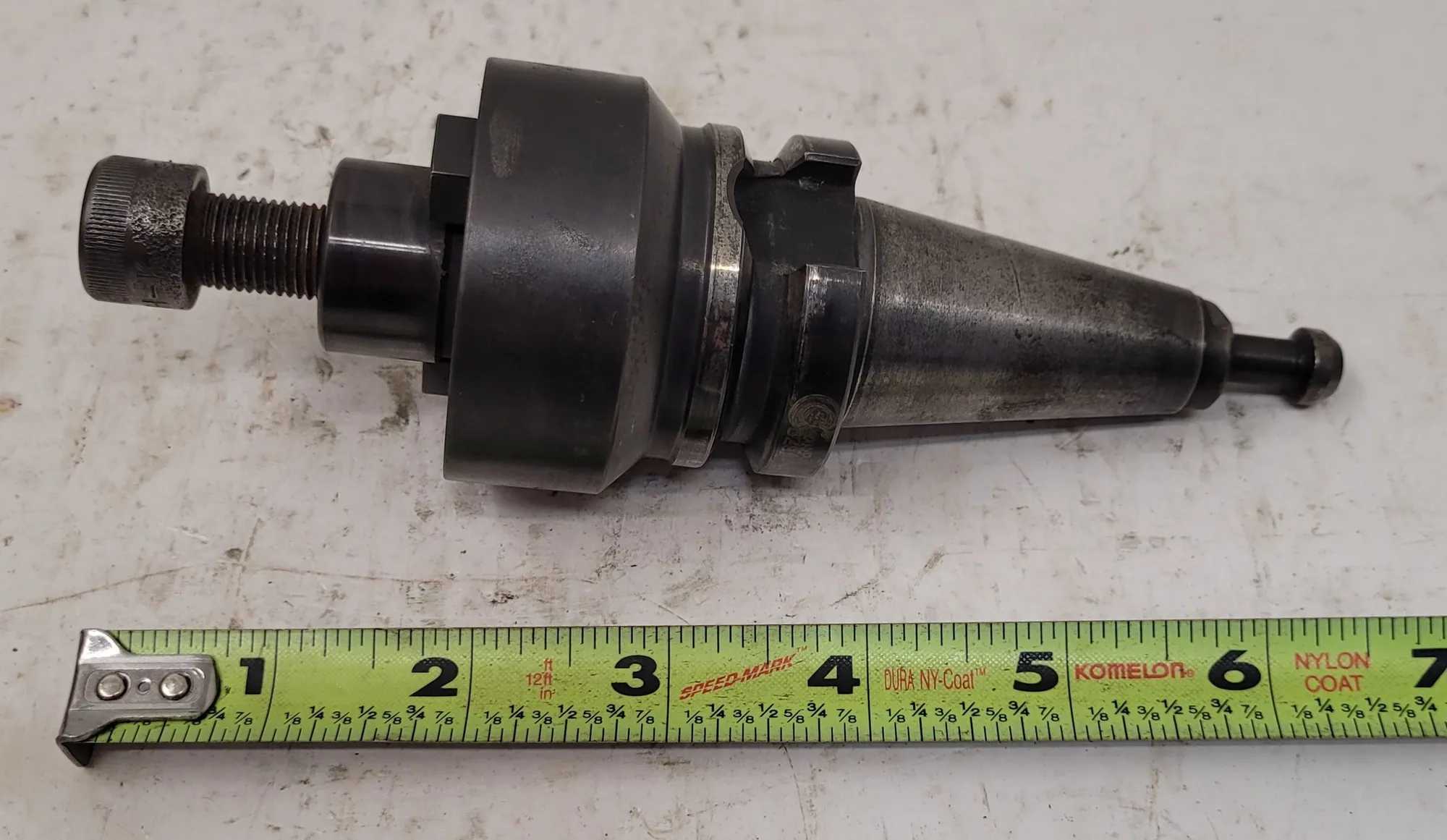 COMMAND B294-1000A SHELL MILL TOOL HOLDER - CAT 30 TAPER SHANK, 6IN PROJECTION, .5IN BORE - MACHINING TOOLING & PARTS