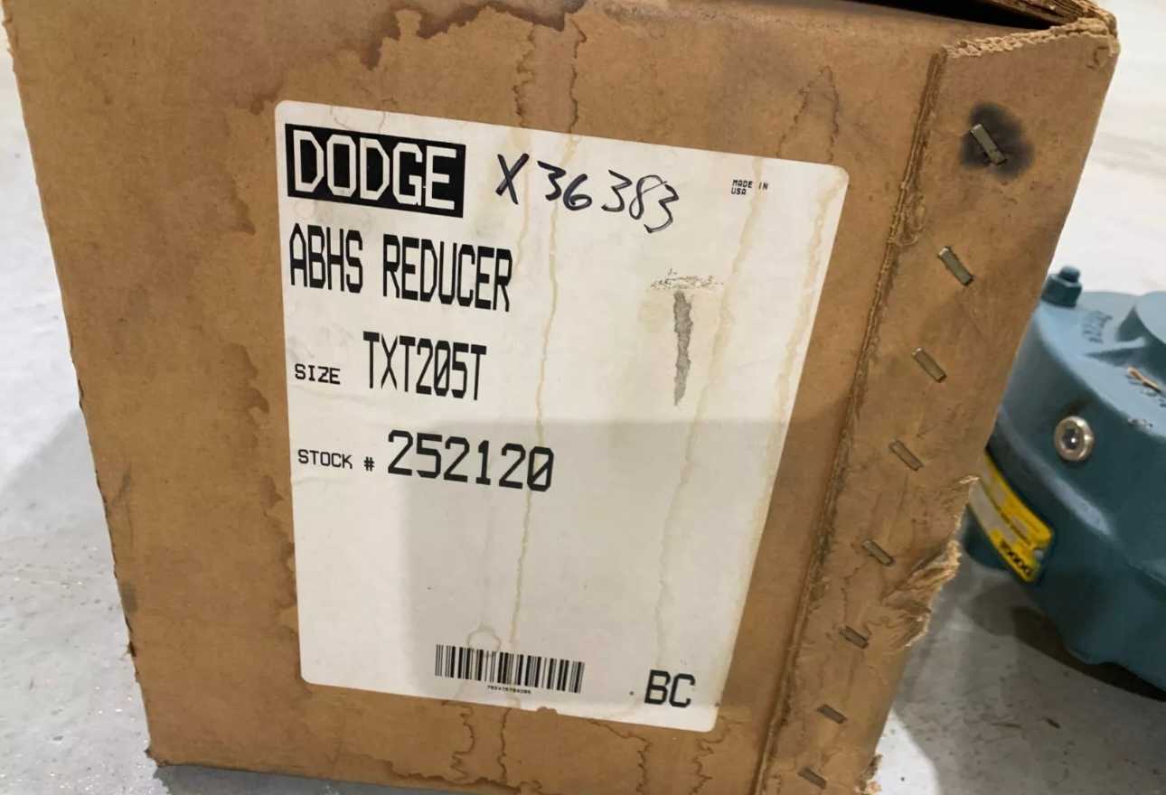 DODGE ABHS205 GEAR REDUCER - GEAR REDUCER