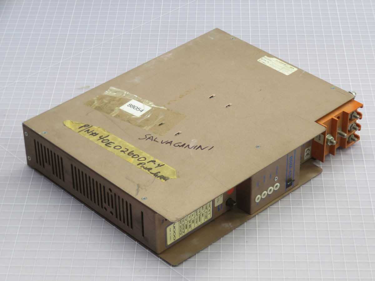MOOG BRM-4S5 SERVO DRIVER T262271 - SERVO DRIVES