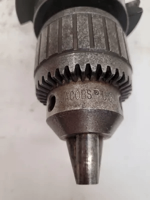 JACOBS 14N BALL BEARING CHUCK 3JT WITH CAT 50 HOLDER, 0-1/2IN CAP - MACHINE TOOLING