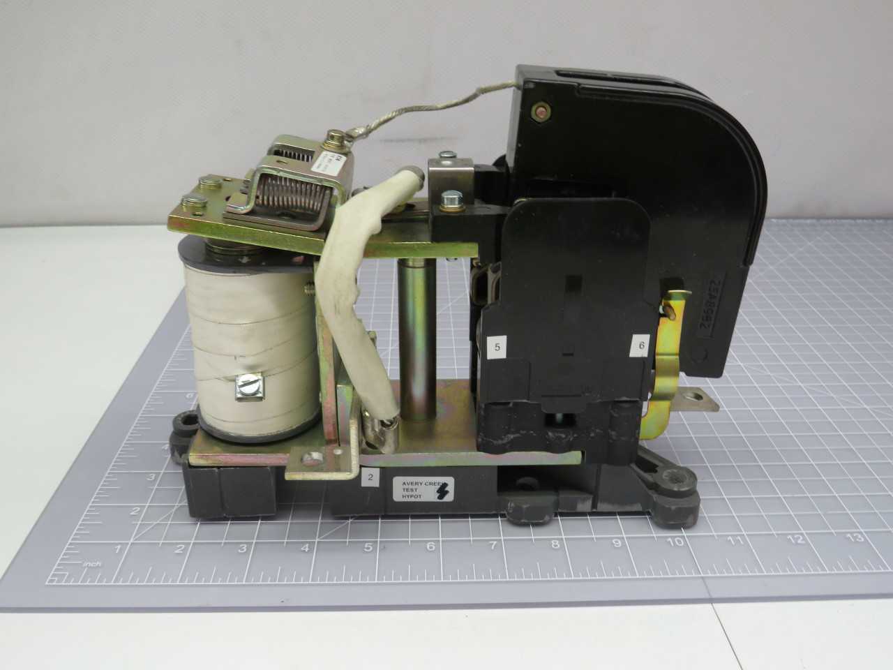 EATON ME301C Definite Purpose Contactor, 3-Pole, 30A FLA, 40A Resistive, 600V Max Volt, 10 HP - CONTACTORS