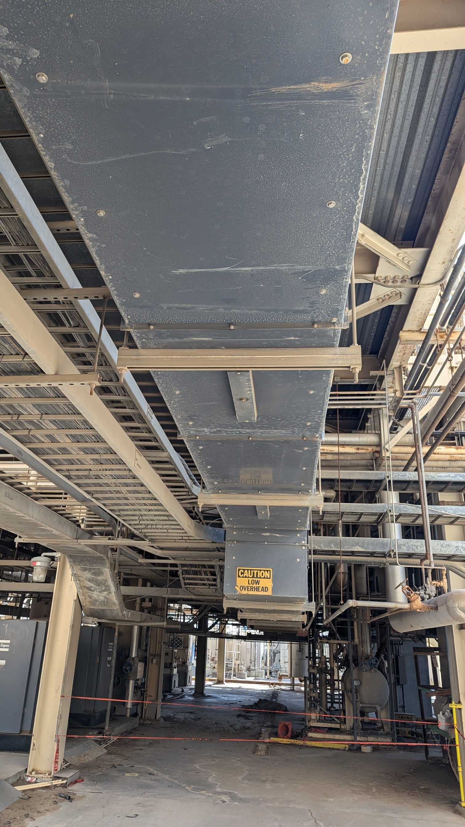 BUS DUCT TRAY FROM ELECTRICAL ROOM TO GENERATOR - BUSWAY