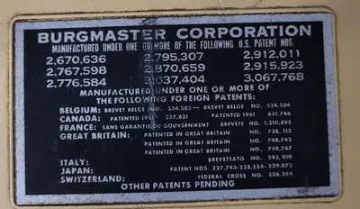 BURGMASTER 1D 6-TURRET DRILLING, TAPPING & BORING MACHINE, 1/2" CAPACITY - DRILLING MACHINES