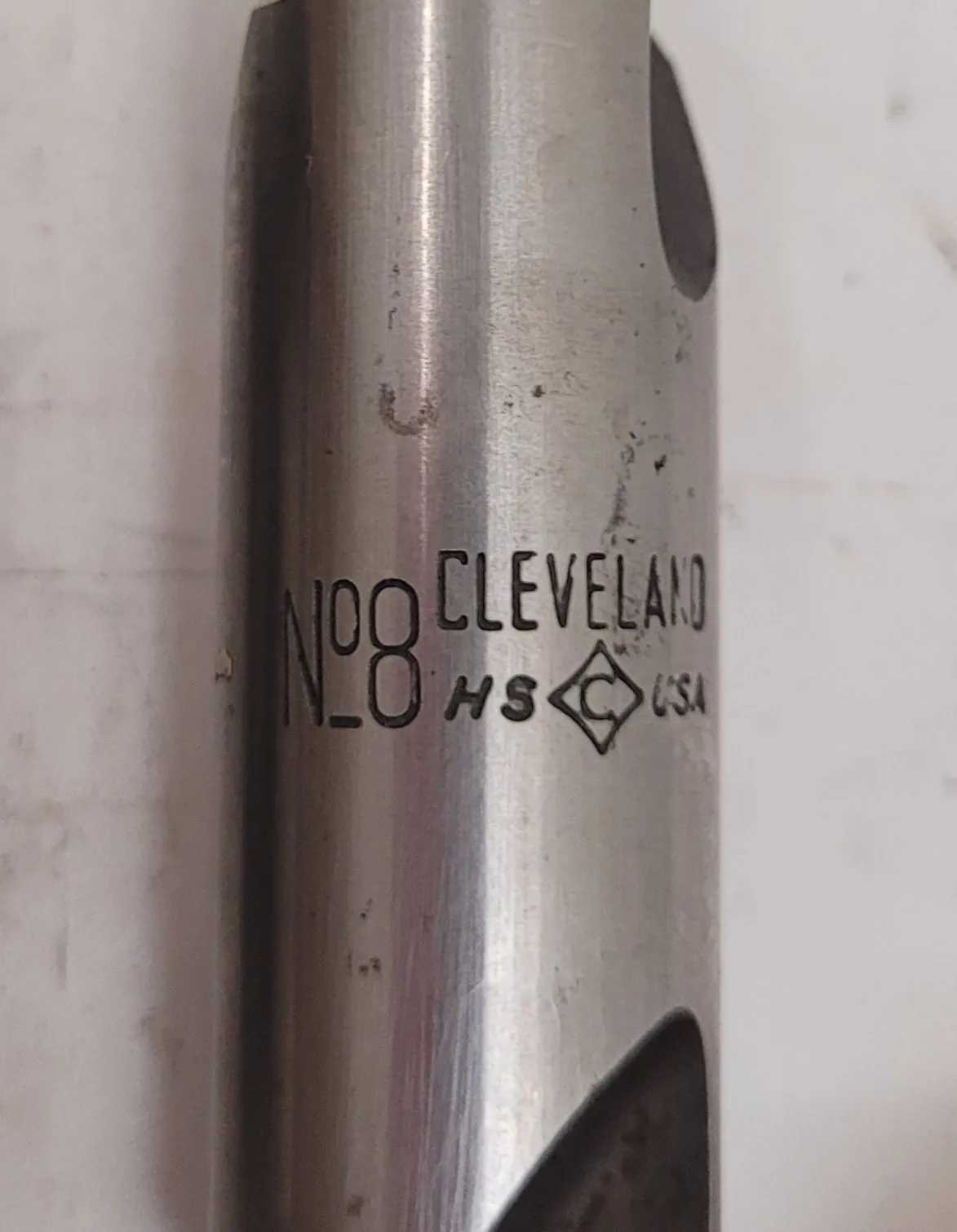 CLEVELAND COMBINED DRILL/COUNTERSINK SET, #8 & #5 SIZE, HIGH SPEED STEEL, 60 DEGREE ANGLE - MACHINE TOOLING