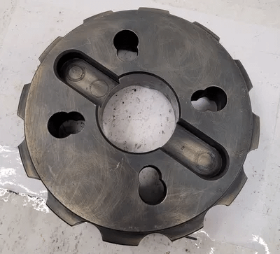 INGERSOLL CUTTING TOOLS MAX-I-CUT 8" INDEXING FACE MILL (6G3K08R01) TAKES 12 INSERTS - MACHINE TOOLING