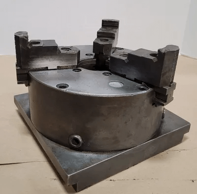 BUCK 2083R 8" 3 JAW CHUCK WITH 2-1/4" CENTER HOLE - MACHINE TOOLING