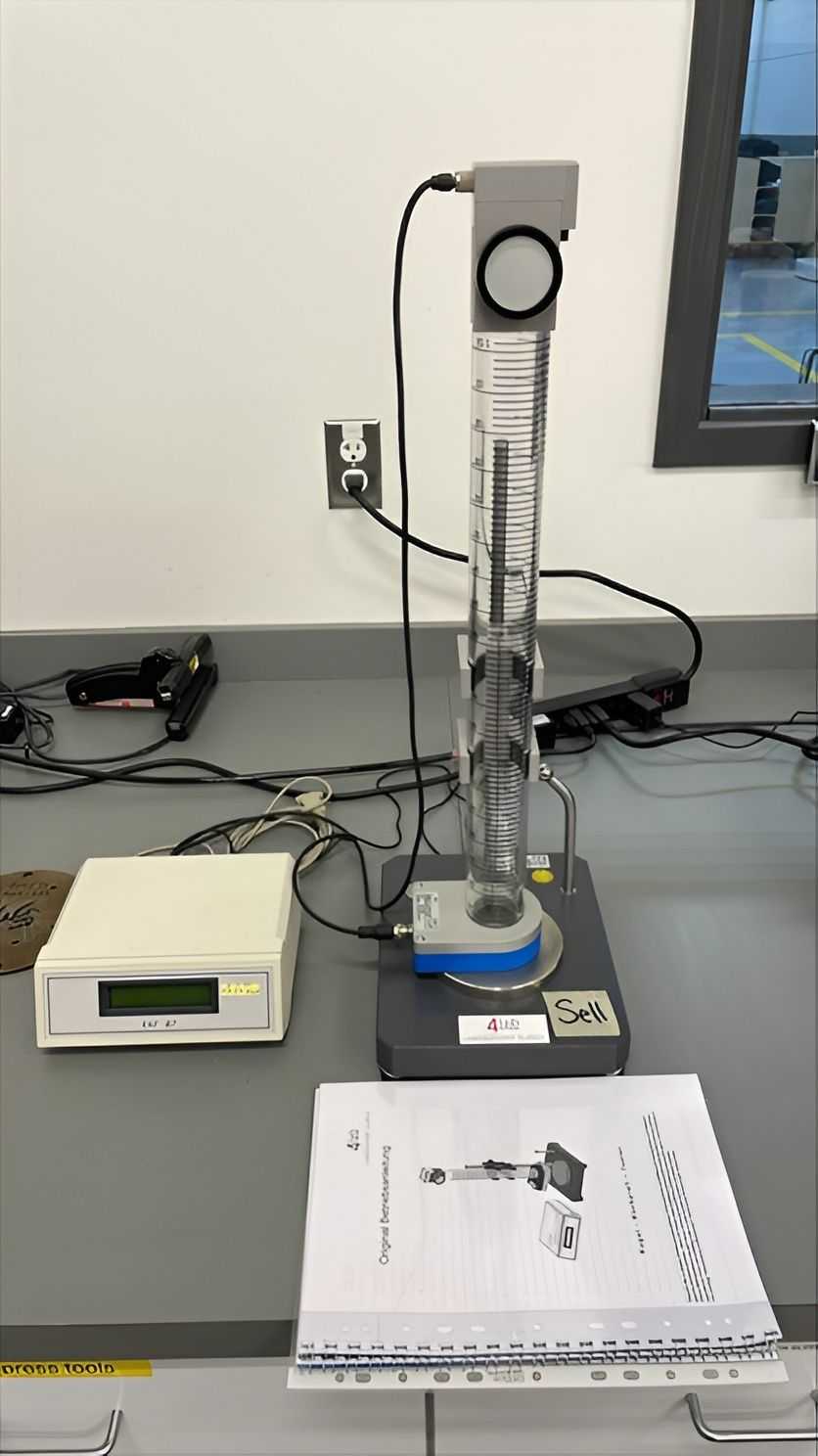 BAREISS EKF5000 BALL RESILIENCE TESTER - MATERIAL TESTING