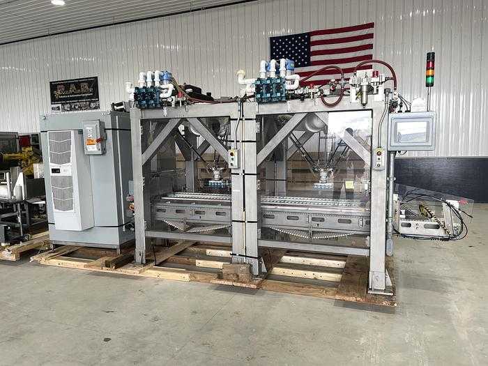 2012 FANUC M3IA/6S DELTA ROBOT, 6KG PAYLOAD, 1350MM REACH, 4-AXIS, IP67, R-30IB CONTROL - DELTA ROBOTS