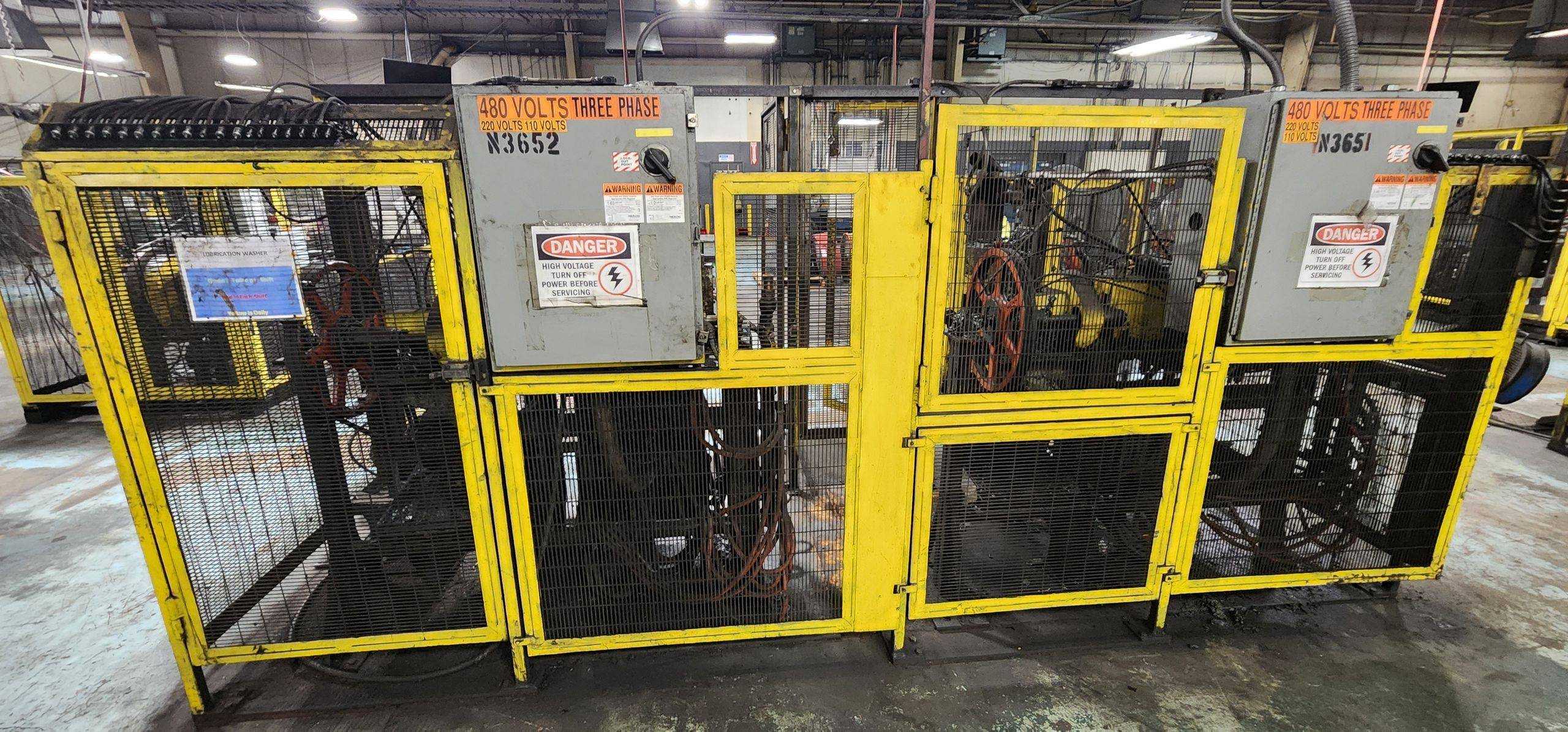 WIRE FORMER AND WELDER FOR CHAIN MANUFACTURE - GROUP 18 - METALWORKING PRODUCTION LINE