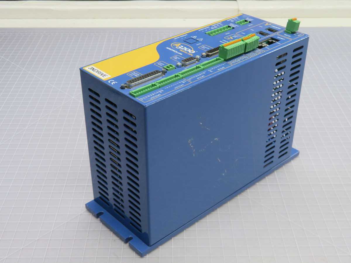 AEROTECH NDRIVEHPE10-IO-MXH SERVO DRIVE, 5A CONT/10A PEAK CURRENT, 115/230V IN, 8DI/4DO/2AI/2AO - SERVO DRIVES
