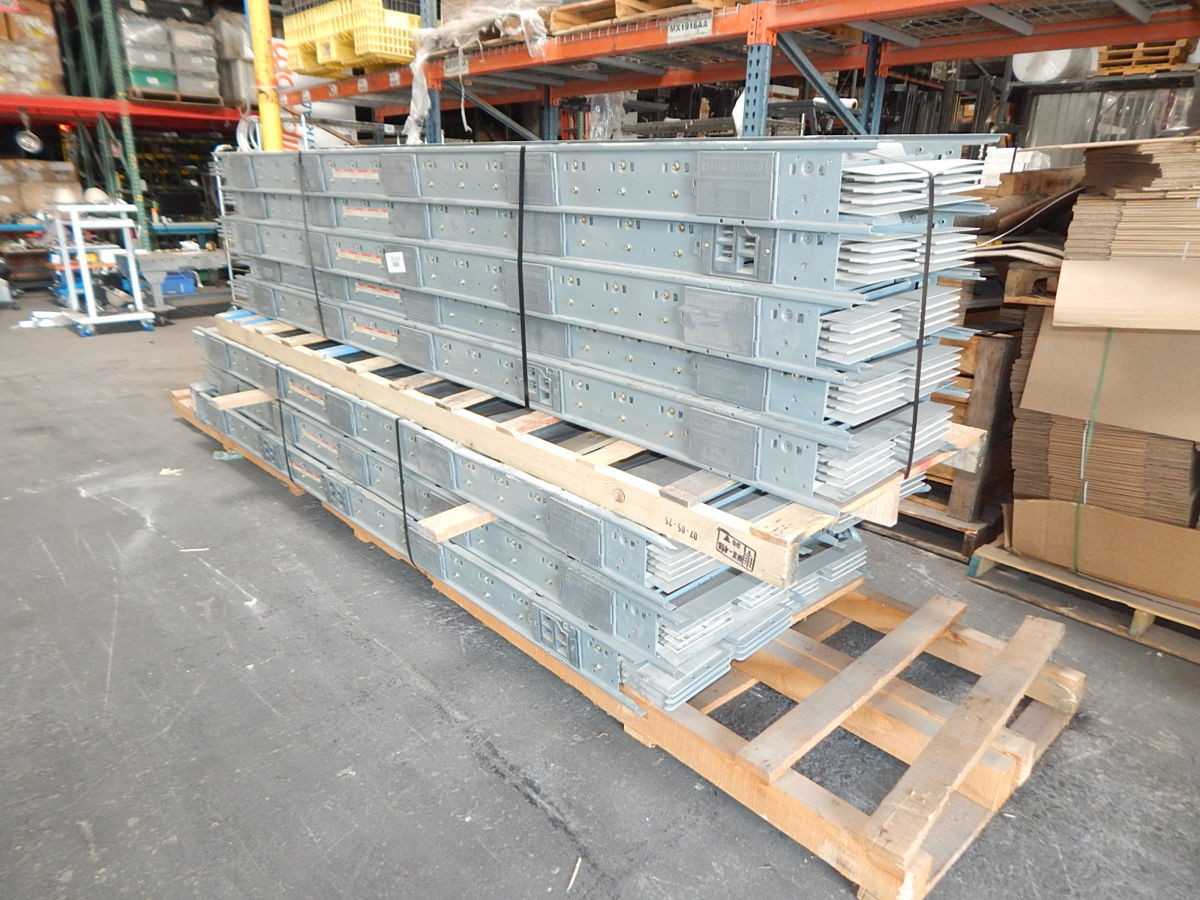 LOT OF 11 SQUARE D ACF19EC BUSWAY ALUMINUM CONDUCTOR 120X19", 600 V AC/DC, 3000AMP - BUSWAY