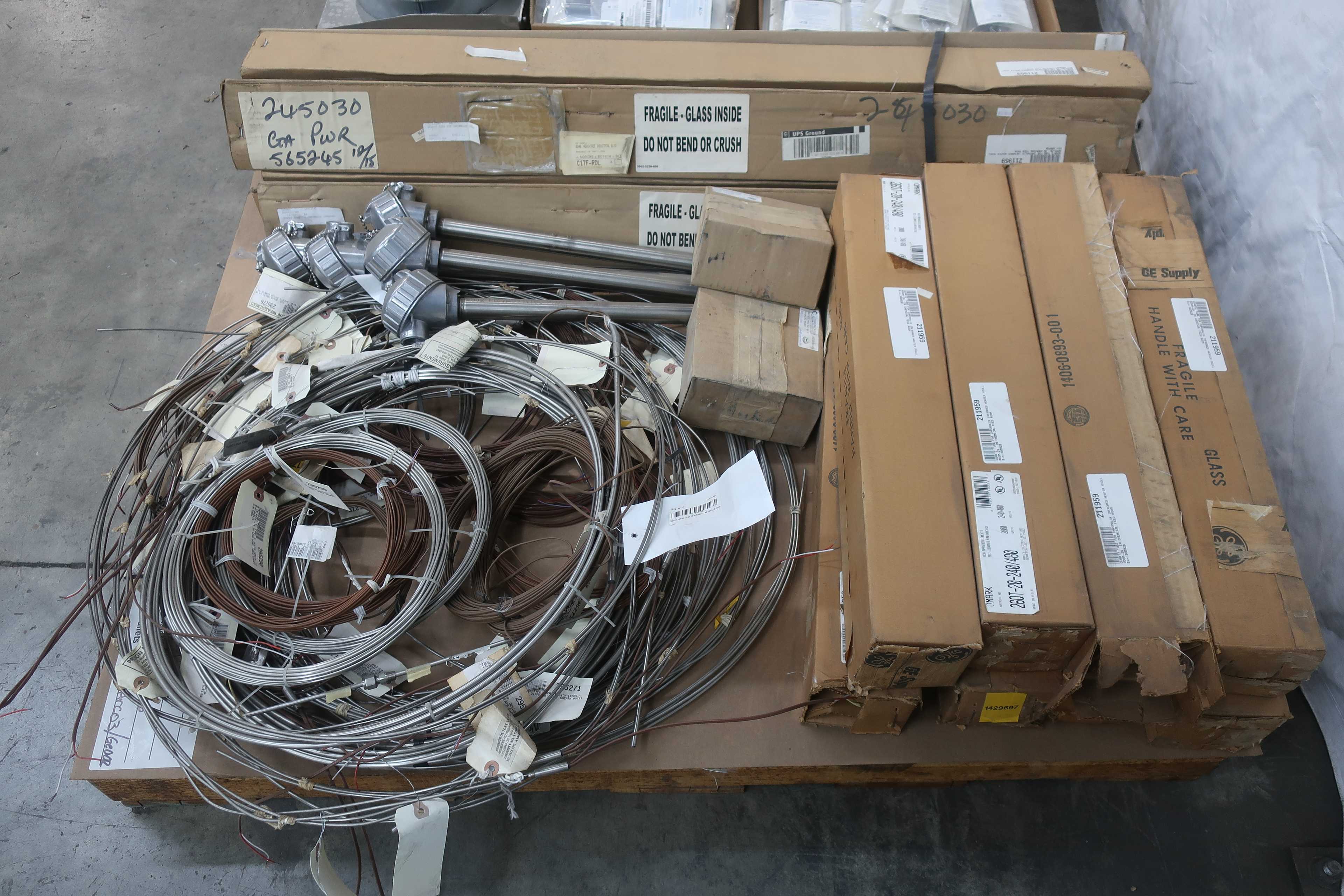 2 PALLETS OF ASSORTED HEATING AND COOLING REPLACEMENT PARTS - HVAC EQUIPMENT