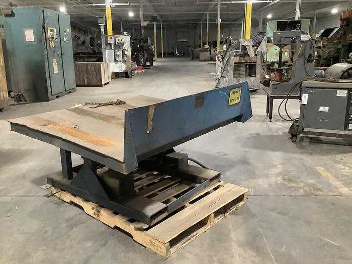 VESTIL SCISSOR LIFT TABLE 4000LB 2HP 460V 3PH 43INH 36IN TRAVEL - STORAGE & HANDLING EQUIPMENT