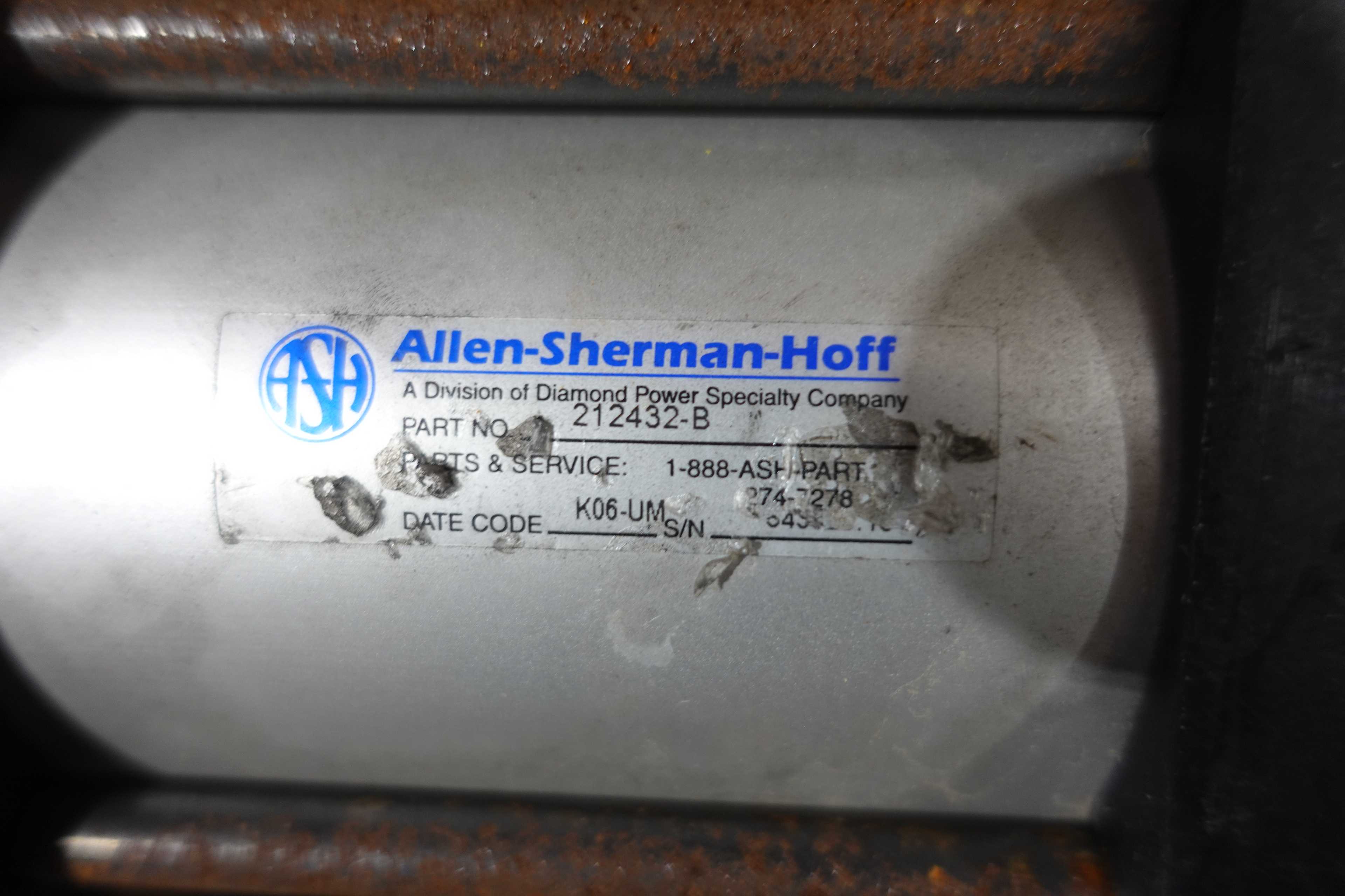 PALLET OF ASSORTED ALLEN-SHERMAN-HOFF PNEUMATIC CYLINDERS - PNEUMATIC CYLINDER