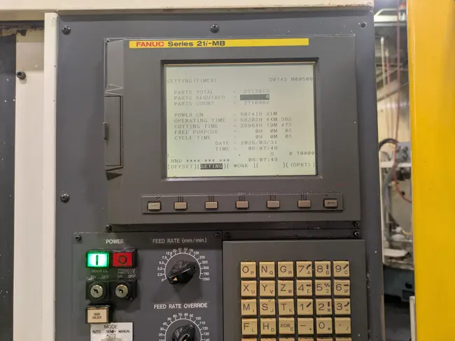 2004 TOYOSK TVT301S VERTICAL MACHINING CENTER - undefined