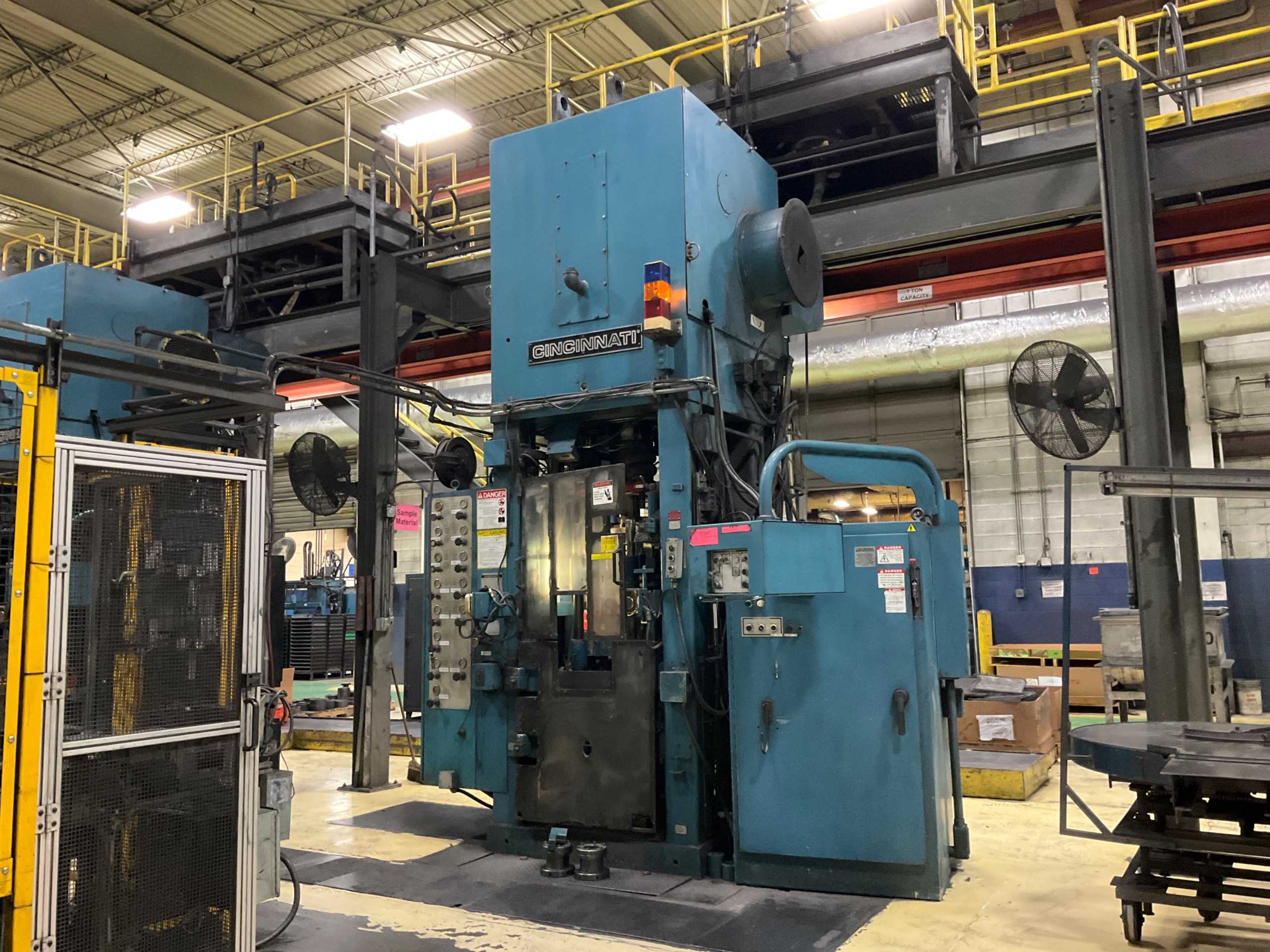 CINCINNATI 110-DC-6 110 TON COMPACTING MECHANICAL PRESS - MECHANICAL PRESSES