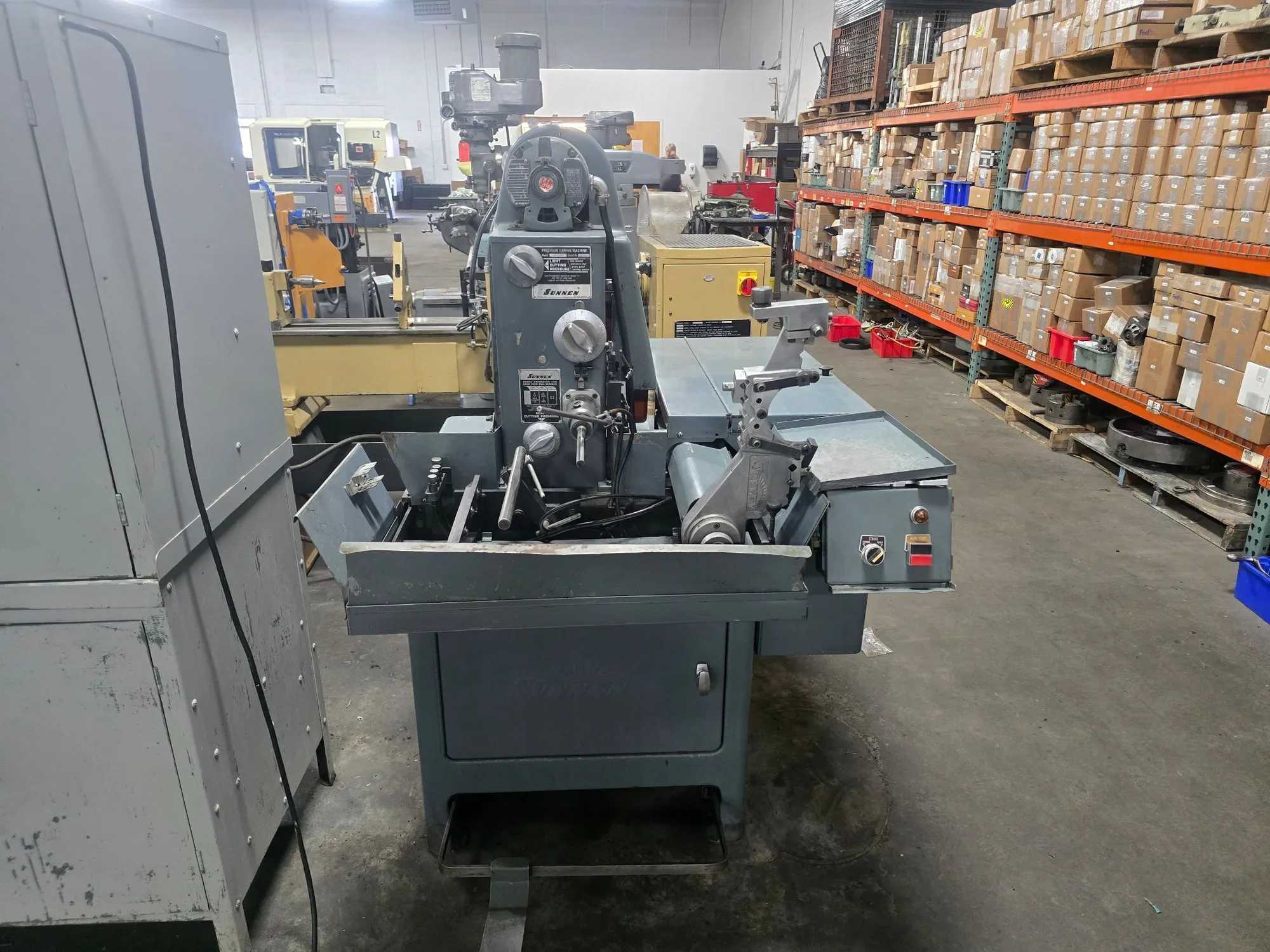 SUNNEN MBB-1690 HONING MACHINE | DIAM 0.060”-6.5”, STRK 16”, SPD 200-1600 RPM, 230V, 3 PH, 2000LBS - HONING MACHINES