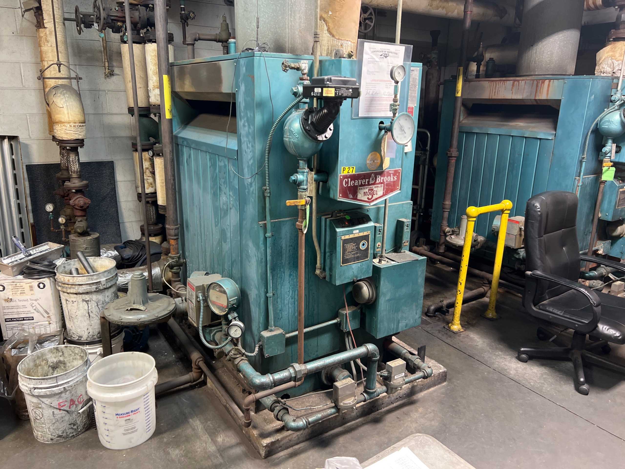 CLEAVER BROOKS MODEL 3 BOILER - BOILERS