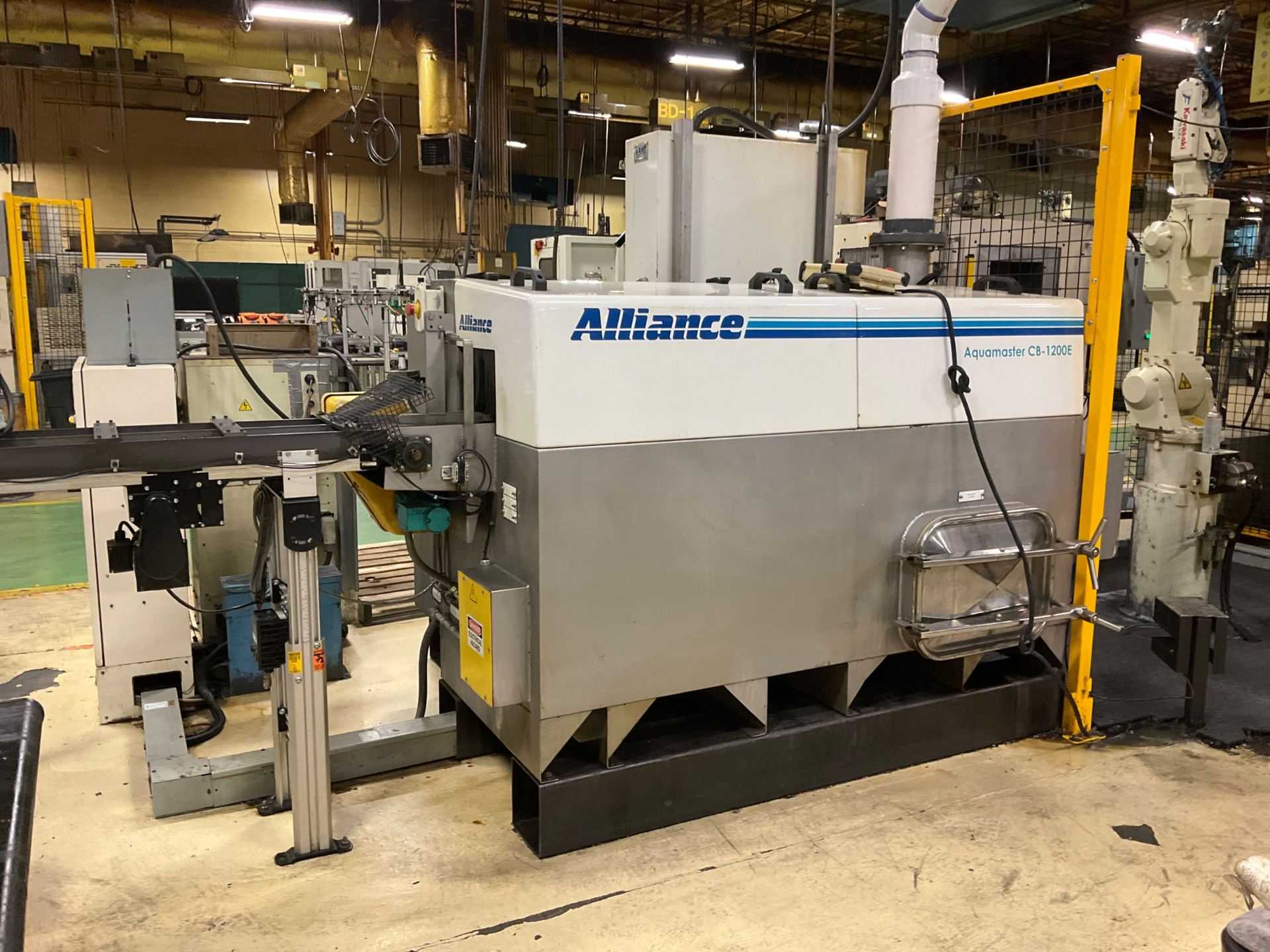 ALLIANCE MANUFACTURING AQUAMASTER CB-1200E PARTS WASHING MACHINE ALLIANCE MANUFACTURING AQUAMASTER CB-1200E PARTS WASHING MACHINE