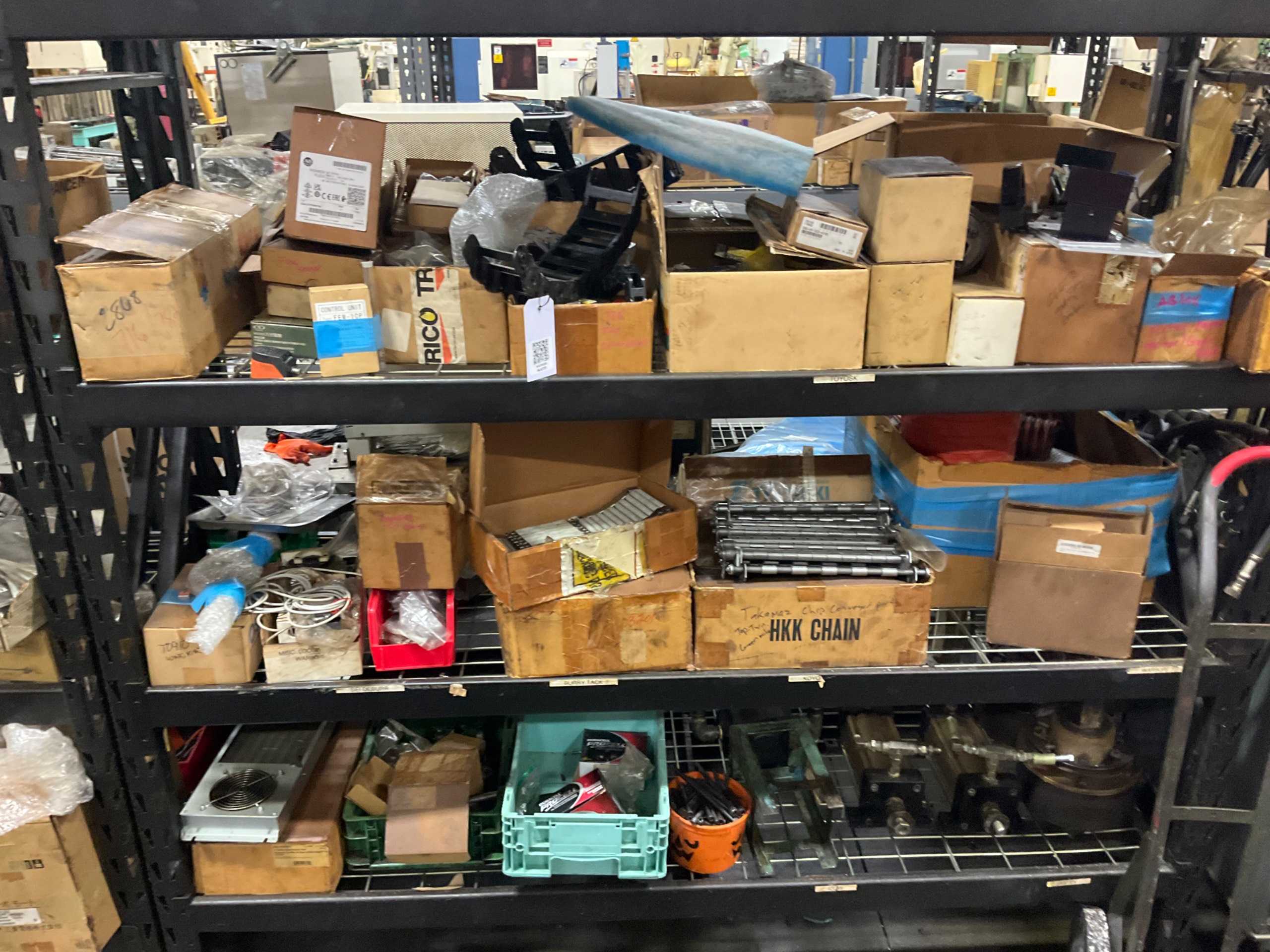 BULK QTY OF INDUSTRIAL PARTS