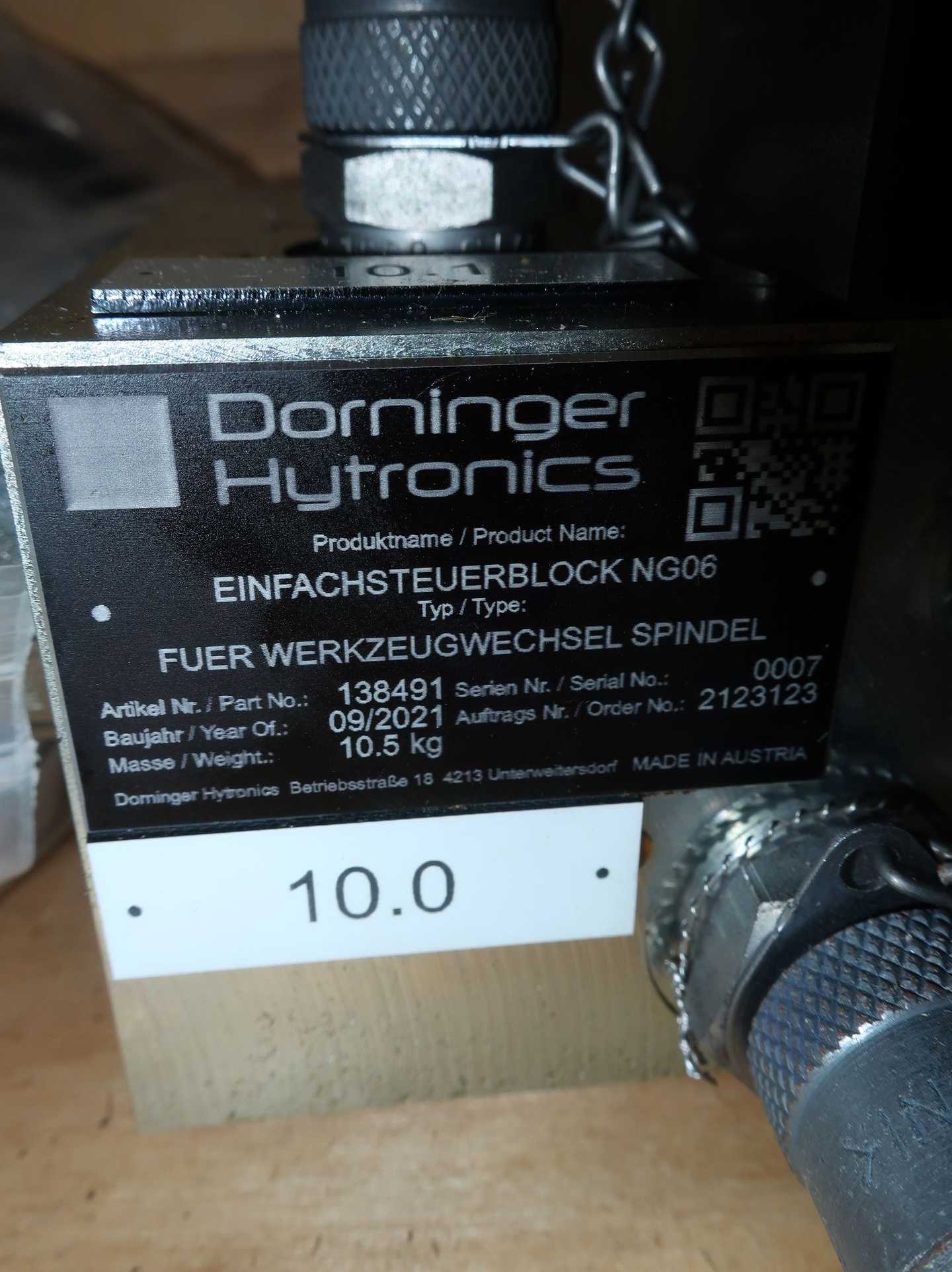 PARKER DIVW020DNJW91 HYDRAULIC VALVE - HYDRAULIC VALVE
