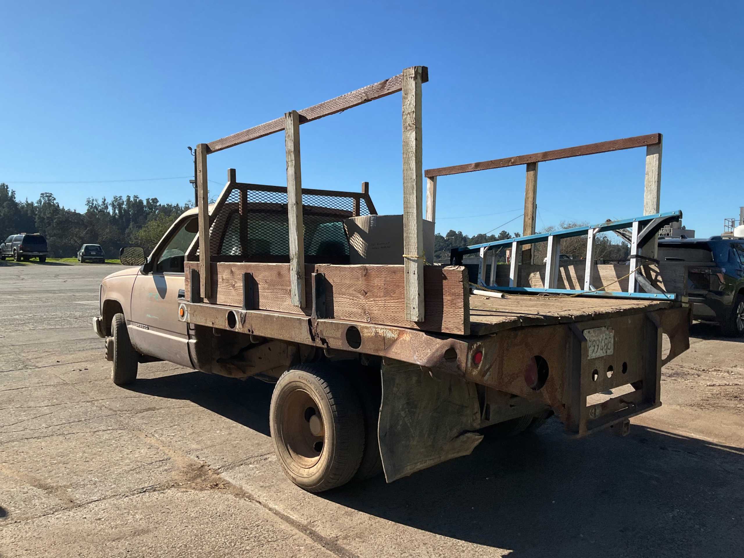 1996 GMC SIERRA 3500 DUMP TRUCK - DUMP TRUCK