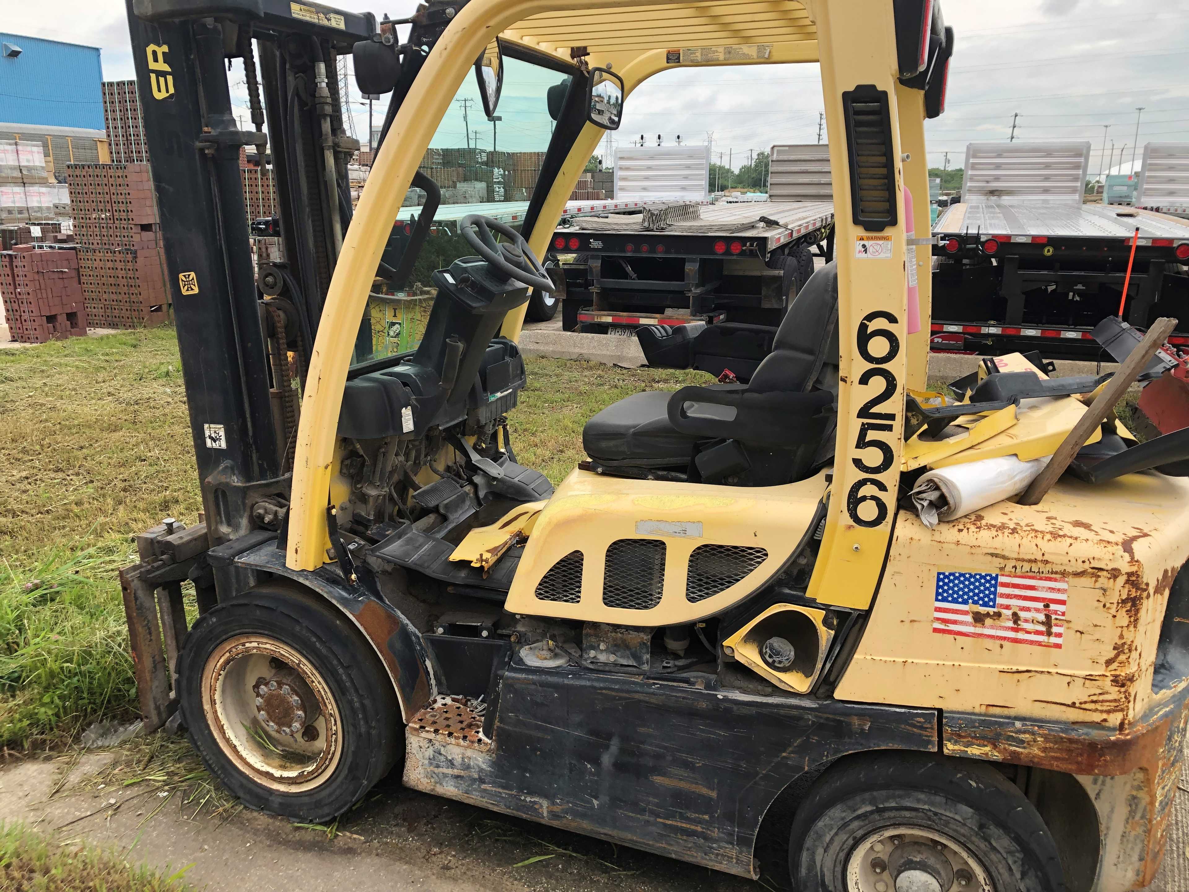 2005 HYSTER H60FT SIT-DOWN FORKLIFT - COUNTERBALANCE FORKLIFT