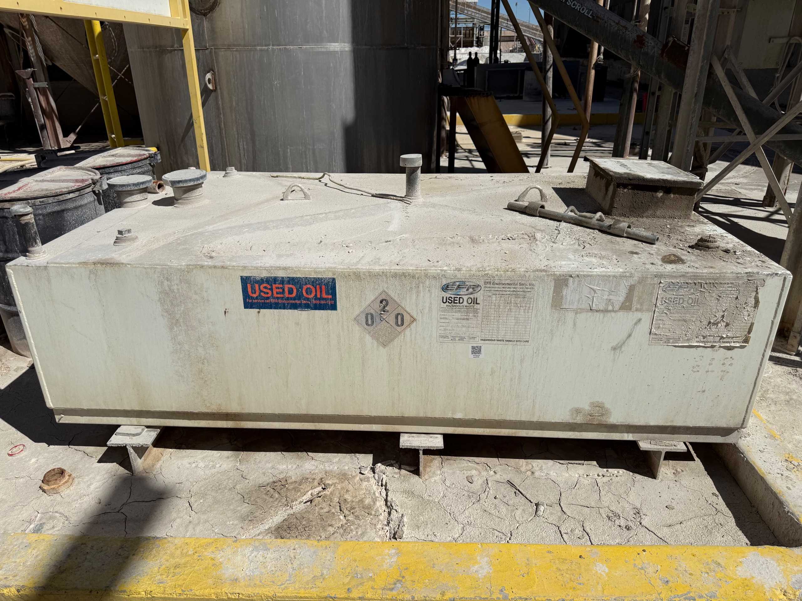 USED OIL STORAGE TANK - TANKS
