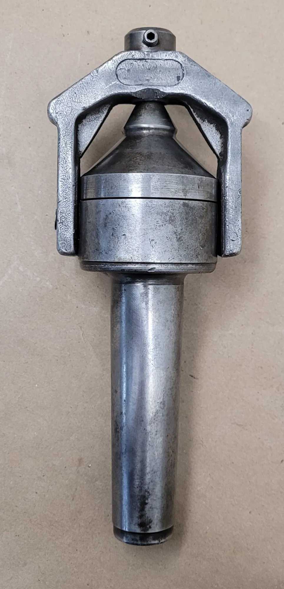 INTERNATIONAL PATENTS 4MT LIVE CENTER, OAL: 8IN, #4 MORSE TAPER - MACHINE TOOLING