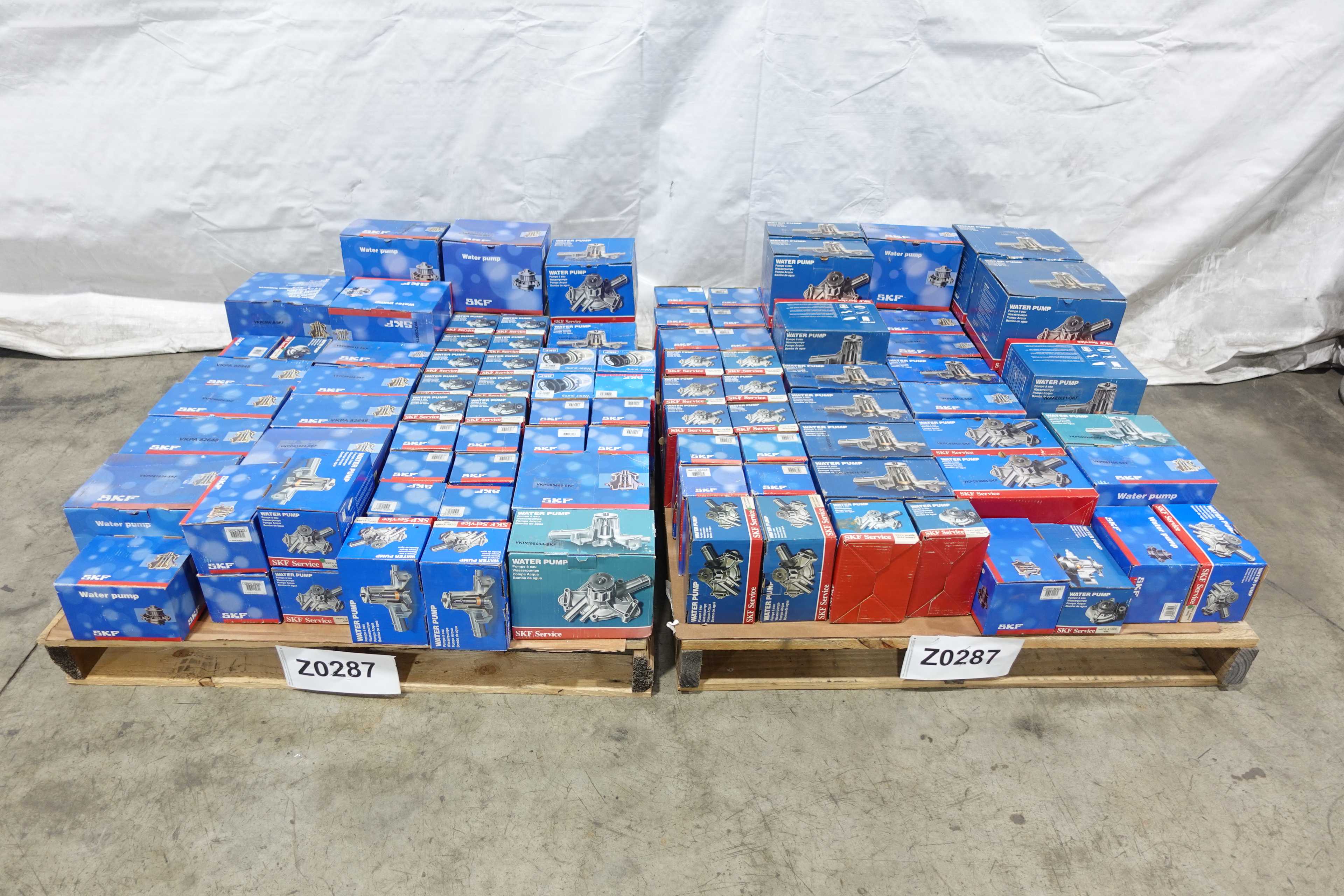 2 PALLETS OF ASSORTED SKF WATER PUMPS - PUMPS