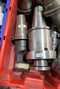 LOT OF 20 CAT 50 TOOL HOLDERS: ERICKSON, SANDVIK, KOMET, DEVLIEG, LYNDEX, UNIVERSAL, GRAFLEX - MACHINING TOOLING & PARTS