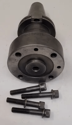CAT 50 FACE MILL HOLDER, 5" OVERALL DIAMETER, 9-3/8” OAL, 1.75” OUTER ARBOR - MACHINE TOOLING