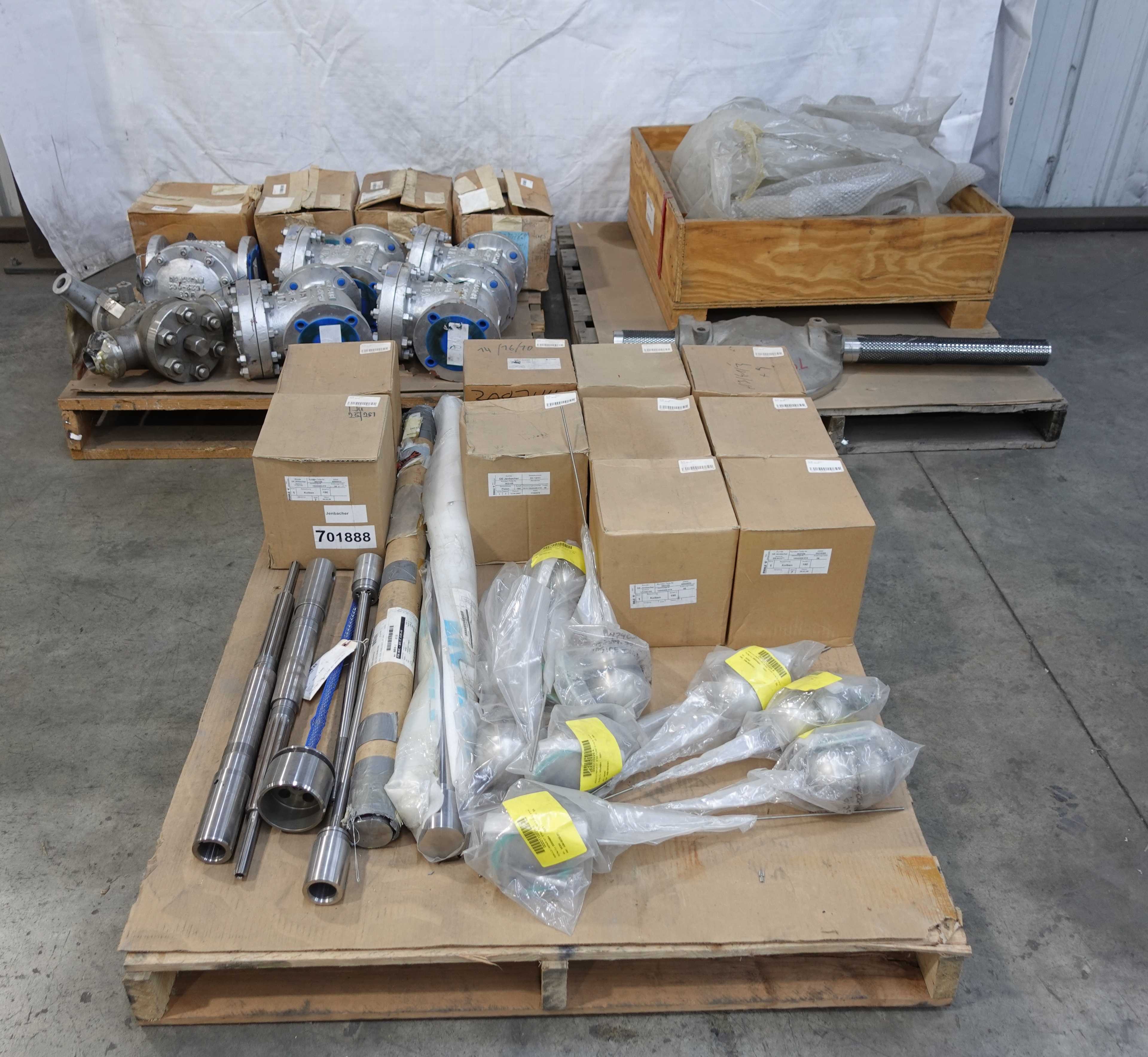 SKU 1737059 - 3 PALLETS OF ASSORTED VALVES AND VALVE PARTS - VALVE PARTS & ACCESSORIES