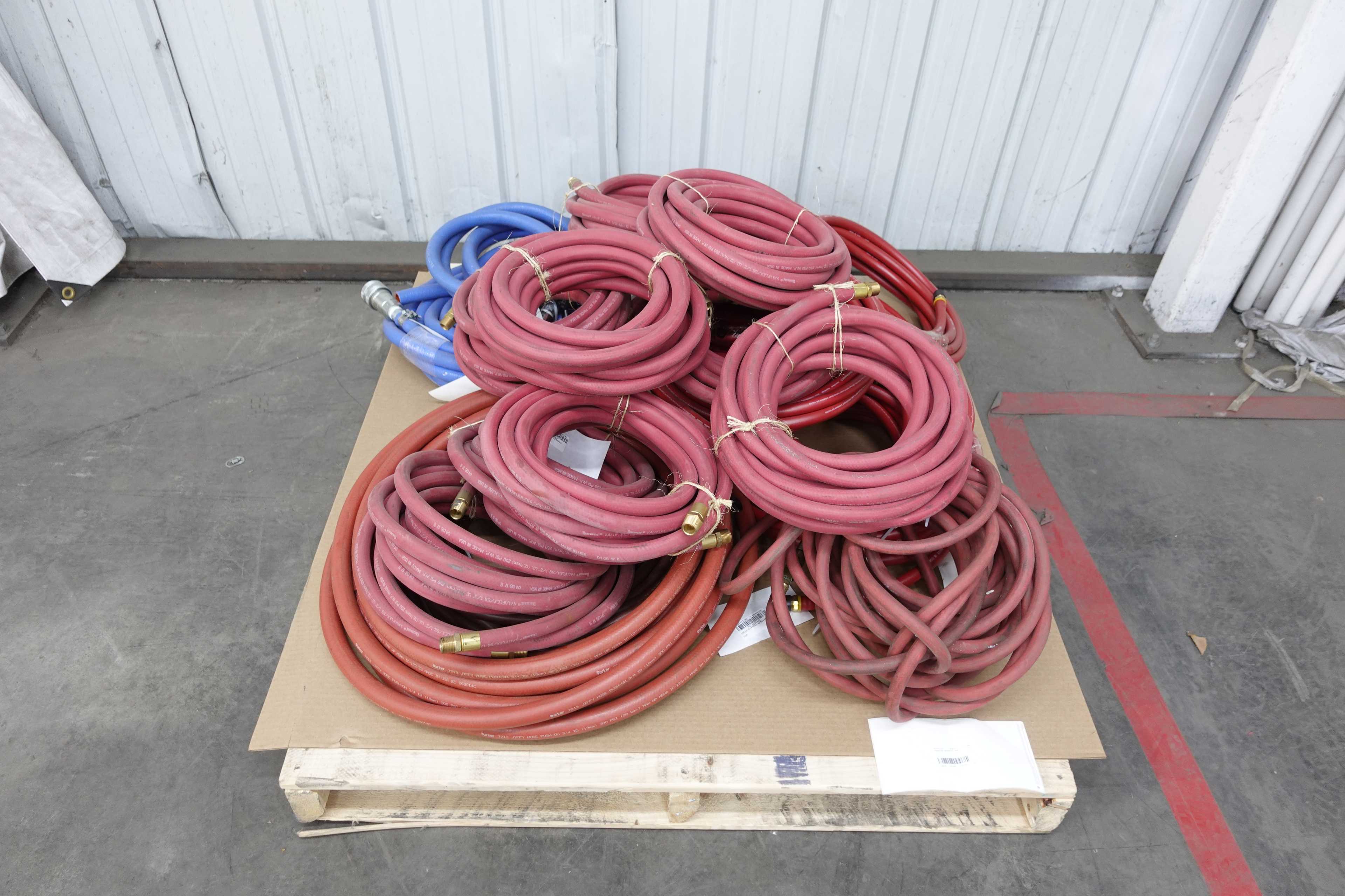 KU 1729459 - PALLET OF ASSORTED RUBBER HOSES, FLEXFAB, THERMOID, CONTINENTAL - FLEXIBLE HOSE