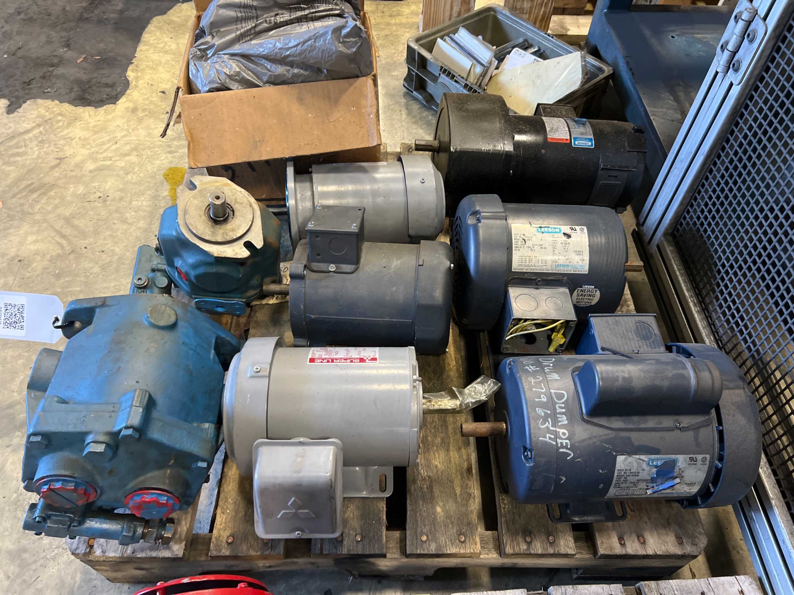 BULK QTY OF ELECTRIC MOTORS - ELECTRIC MOTORS